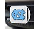 Hitch Cover with University of North Carolina Logo; Chrome (Universal; Some Adaptation May Be Required)