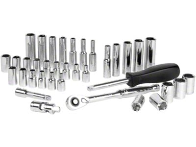 1/4-Inch Drive Mechanic Tool Set; 36-Piece Set