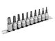 3/8-Inch Drive Metric Torx Bit Socket Set; 10-Piece Set