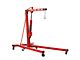 Big Red Engine Hoist with Leveler; 2-Ton Capacity