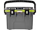 Personal Cooler; 14-Quart; Dark Gray/Green