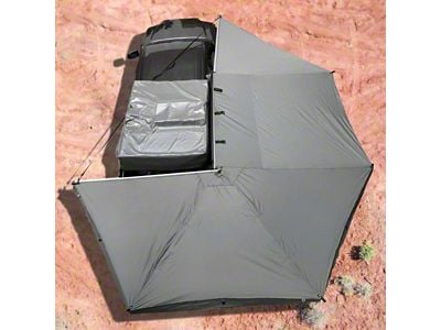 Overland Vehicle Systems Nomadic Awning 270; Passenger Side (Universal; Some Adaptation May Be Required)