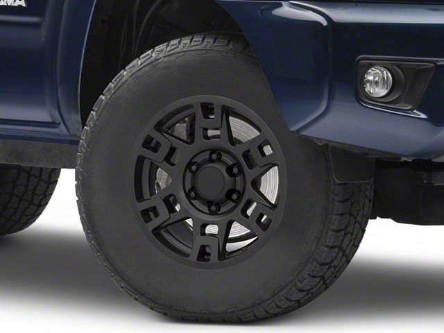 TRD Style Pro Gloss Black 6-Lug Wheel; 16x7; 13mm Offset (05-15 Tacoma)