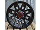 TR2 Matte Black 6-Lug Wheel; 17x9; -12mm Offset (2024 Tacoma)