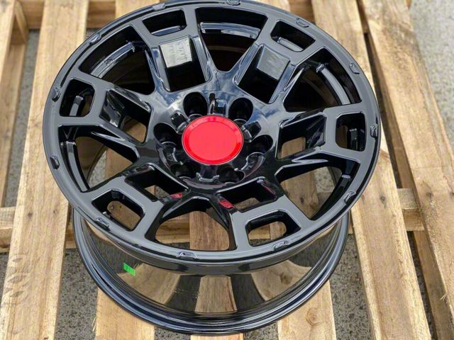 TR5 Gloss Black 6-Lug Wheel; 17x9; 0mm Offset (2024 Tacoma)