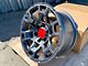 TR5 Matte Gunmetal 6-Lug Wheel; 17x9; 0mm Offset (2024 Tacoma)