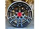 TR6 Matte Black 6-Lug Wheel; 17x9; -12mm Offset (2024 Tacoma)