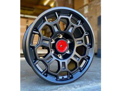 TR9 Matte Black 6-Lug Wheel; 18x9; 12mm Offset (2024 Tacoma)