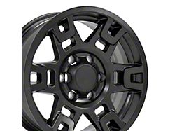 TY16B Matte Black 6-Lug Wheel; 17x7; 4mm Offset (24-25 Tacoma)