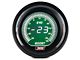 Prosport 52mm EVO Series Digital Boost Gauge; Electrical; 35 PSI; Green/White (Universal; Some Adaptation May Be Required)