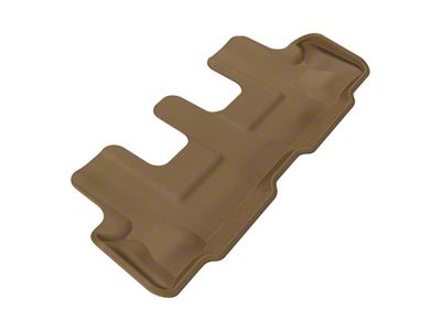 3D MAXpider KAGU Series All-Weather Custom Fit Third Row Floor Liners; Tan (10-24 4Runner w/ Third Row Seats)