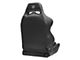 Corbeau LG1 Racing Seats; Black Vinyl; Pair (Universal; Some Adaptation May Be Required)