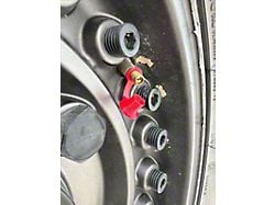 41.22 Valve Stem POP-CAPS; Red (Universal; Some Adaptation May Be Required)