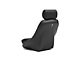 Corbeau Classic Bucket Seats with Double Locking Seat Brackets; Black Vinyl (87-90 Jeep Wrangler YJ)