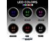 LED Digital Boost Gauge with Black Bezel; 2-1/16-Inch; Blue; 0-60 PSI (Universal; Some Adaptation May Be Required)