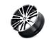 Kraze Spectra Gloss Black Machined 5-Lug Wheel; 20x8.5; 38mm Offset (05-15 Tacoma)