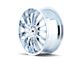 Mazzi Hype Chrome Wheel; 20x8.5; 35mm Offset (87-95 Jeep Wrangler YJ)