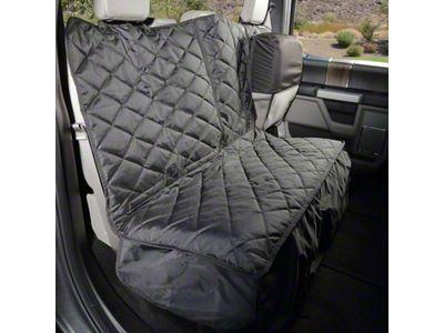 4Knines Multi-Function Second Row Seat Cover with Hammock; Driver Side (04-24 Titan Crew Cab)