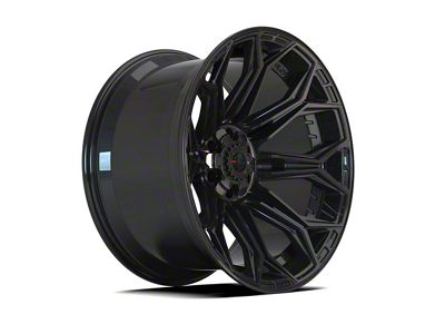 4Play 4P83 Gloss Black 6-Lug Wheel; 20x10; -18mm Offset (03-09 4Runner)