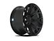 4Play 4P83 Gloss Black 6-Lug Wheel; 22x12; -44mm Offset (03-09 4Runner)