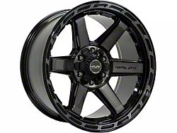 4Play 4P63 Brushed Black 6-Lug Wheel; 20x10; -18mm Offset (04-15 Titan)