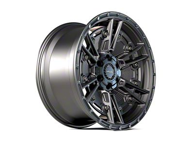 4Play Sport2.0 4PS01 Matte Black 6-Lug Wheel; 18x9; -6mm Offset (04-15 Titan)