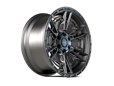 4Play Sport2.0 4PS01 Matte Black 6-Lug Wheel; 20x9; -6mm Offset (04-15 Titan)