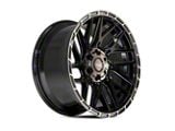 4Play Sport2.0 4PS28 Matte Black 6-Lug Wheel; 20x9; -6mm Offset (04-15 Titan)