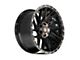 4Play Sport2.0 4PS28 Matte Black 6-Lug Wheel; 24x10; 24mm Offset (04-15 Titan)