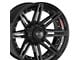 4Play 4P08 Brushed Black 6-Lug Wheel; 20x10; -18mm Offset (05-15 Tacoma)