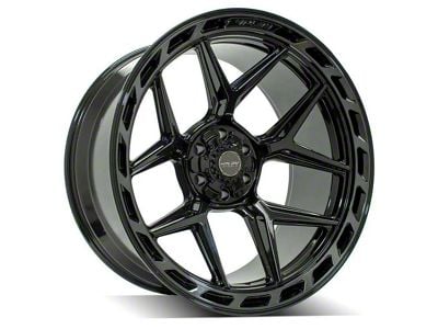 4Play 4P55 Brushed Black 6-Lug Wheel; 20x12; -44mm Offset (05-15 Tacoma)