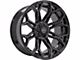 4Play 4P83 Brushed Black 6-Lug Wheel; 20x10; -18mm Offset (05-15 Tacoma)