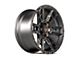 4Play Sport2.0 4PS20 Matte Black 6-Lug Wheel; 17x9; 18mm Offset (05-15 Tacoma)