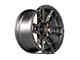 4Play Sport2.0 4PS20 Matte Black 6-Lug Wheel; 17x9; -6mm Offset (05-15 Tacoma)