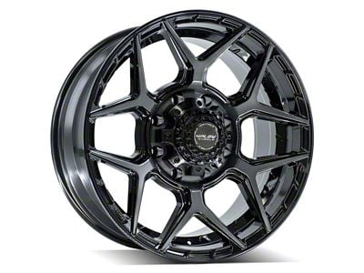 4Play 4P06 Brushed Black 6-Lug Wheel; 20x9; 0mm Offset (10-24 4Runner)