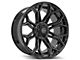 4Play 4P83 Brushed Black 6-Lug Wheel; 24x10; 18mm Offset (10-24 4Runner)