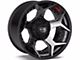 4Play 4P50 Brushed Black 6-Lug Wheel; 20x10; -18mm Offset (2024 Tacoma)