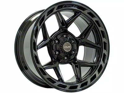 4Play 4P55 Brushed Black 6-Lug Wheel; 20x12; -44mm Offset (2024 Tacoma)