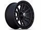 4Play 4PS12 Satin Black 6-Lug Wheel; 22x9; 0mm Offset (2024 Tacoma)