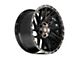 4Play Sport2.0 4PS28 Matte Black 6-Lug Wheel; 24x10; 24mm Offset (2024 Tacoma)