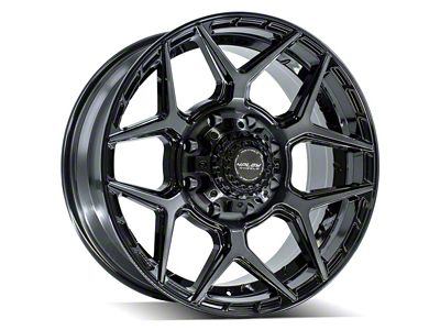 4Play 4P06 Brushed Black 6-Lug Wheel; 20x9; 0mm Offset (03-09 4Runner)