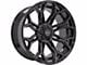 4Play 4P83 Brushed Black 6-Lug Wheel; 20x10; -18mm Offset (03-09 4Runner)