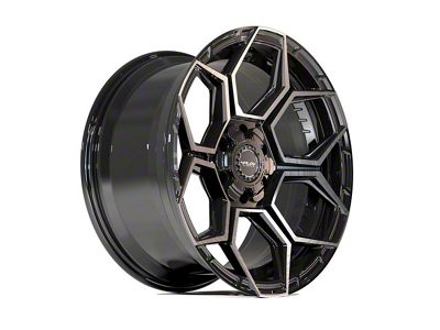 4Play Sport2.0 4PS26 Brushed Dark Charcoal 6-Lug Wheel; 24x10; 24mm Offset (03-09 4Runner)