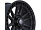 4Play 4PS12 Satin Black 6-Lug Wheel; 22x9; 0mm Offset (21-24 Bronco, Excluding Raptor)