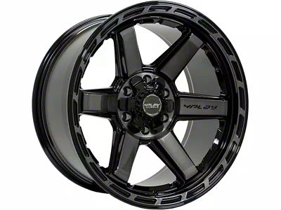 4Play 4P63 Brushed Black 6-Lug Wheel; 20x10; -18mm Offset (22-24 Bronco Raptor)