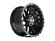 4Play Sport2.0 4PS28 Matte Black 6-Lug Wheel; 20x9; -6mm Offset (21-24 Bronco, Excluding Raptor)