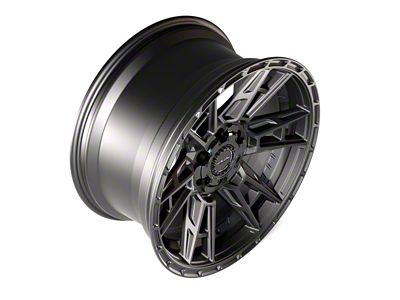 4Play Sport2.0 4PS20 Matte Black Wheel; 17x9; -6mm Offset (76-86 Jeep CJ7)