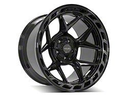 4Play 4P55 Brushed Black Wheel; 20x12 (20-24 Jeep Gladiator JT)