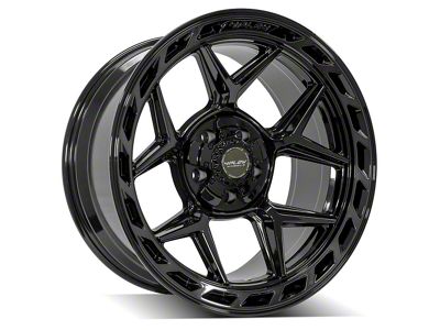 4Play 4P55 Brushed Black Wheel; 20x10 (22-24 Jeep Grand Cherokee WL)