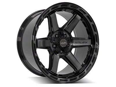 4Play 4P63 Brushed Black Wheel; 20x10; -18mm Offset (99-04 Jeep Grand Cherokee WJ)